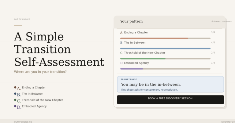 transition self-assessment
